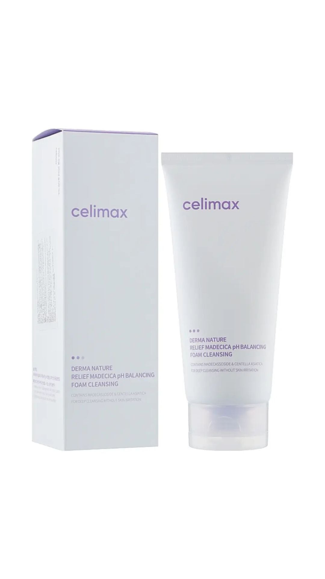 Пінка для чутливої шкіри Relief Madecica Ph Balancing Foam 150 ml, Celimax