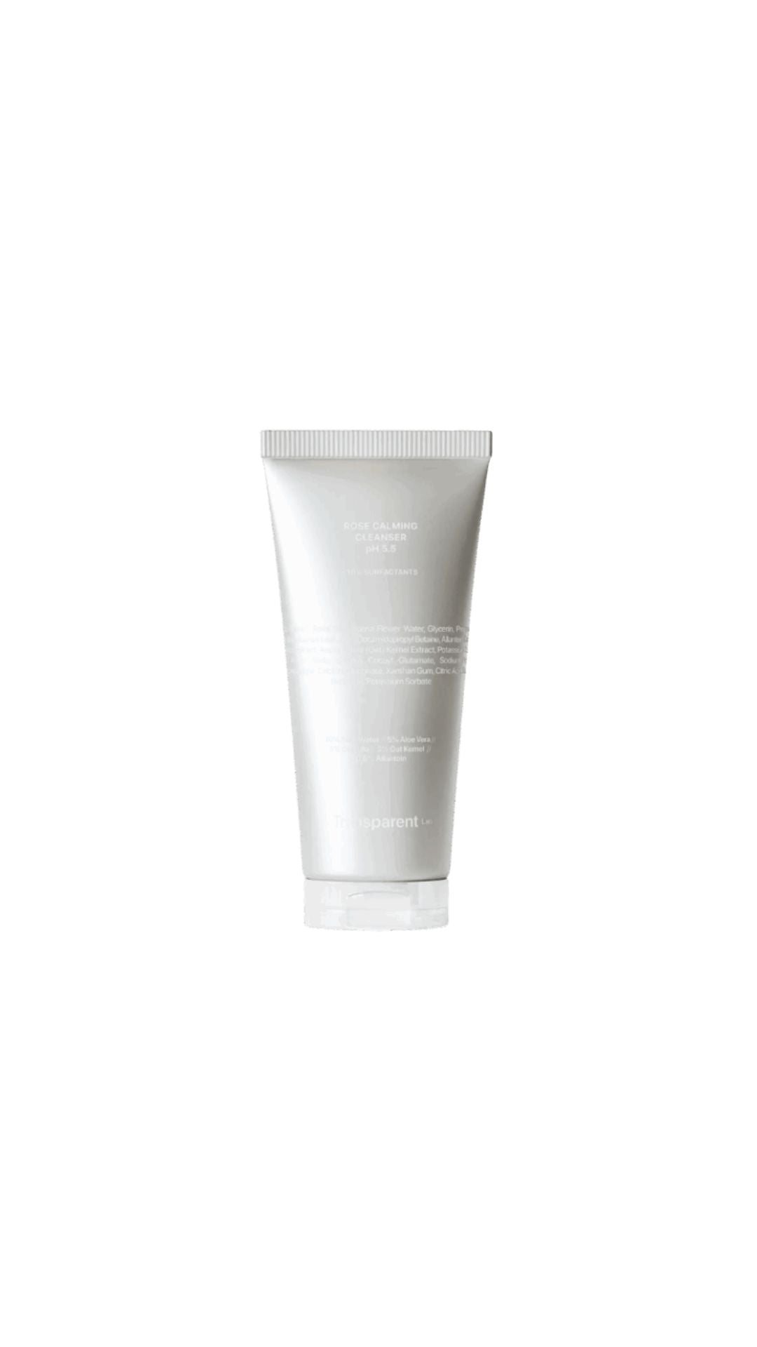 Ніжний гель для очищення обличчя Rose Calming Cleanser pH 5.5, Transparent Lab