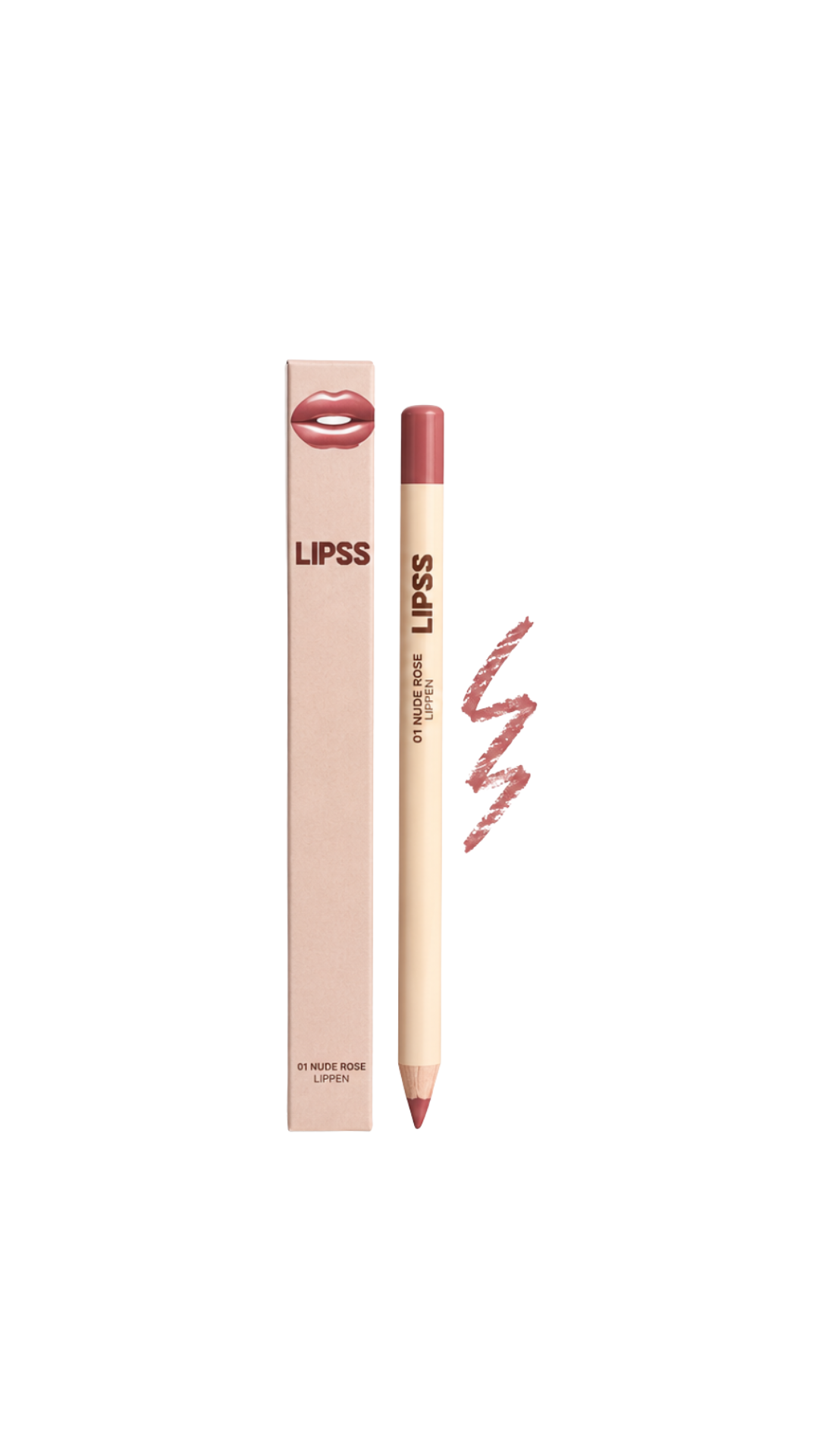Олівець для губ LIPPEN 01 Souffle, LIPSS CARE