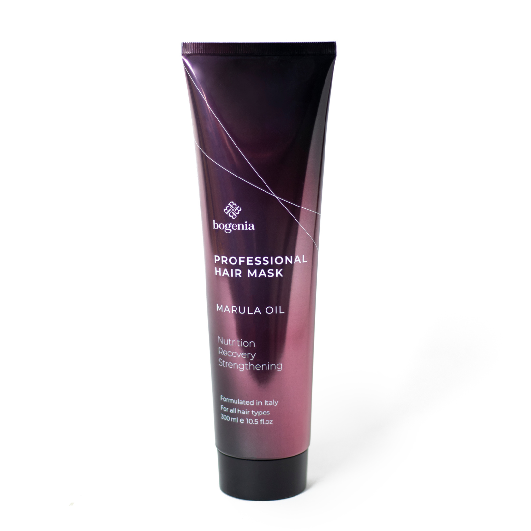 Професійна маска для волосся з олією марули Professional Hair Mask Marula Oil, Bogenia