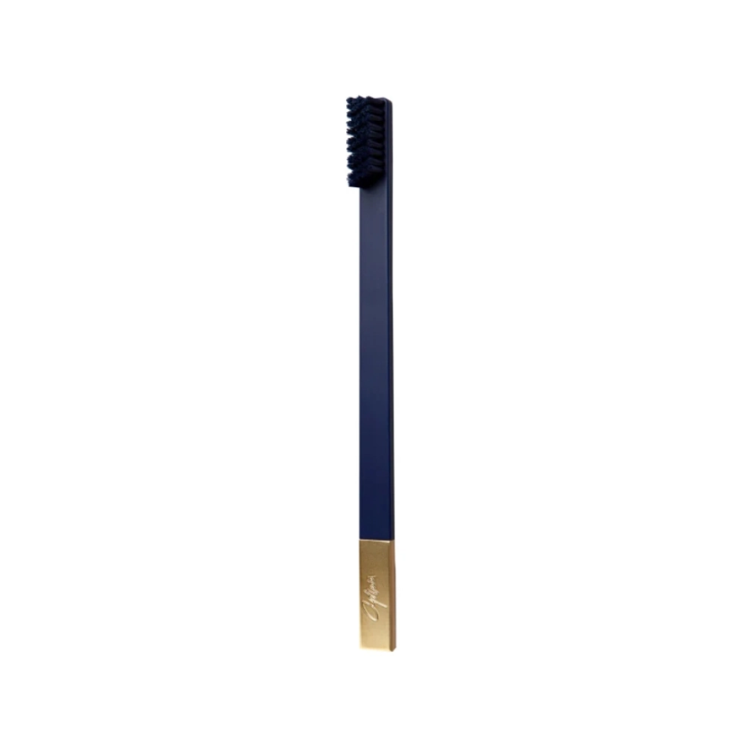 Зубна щітка SLIM Sapphire Sapphire Blue/Gold Medium Toothbrush, APRIORI