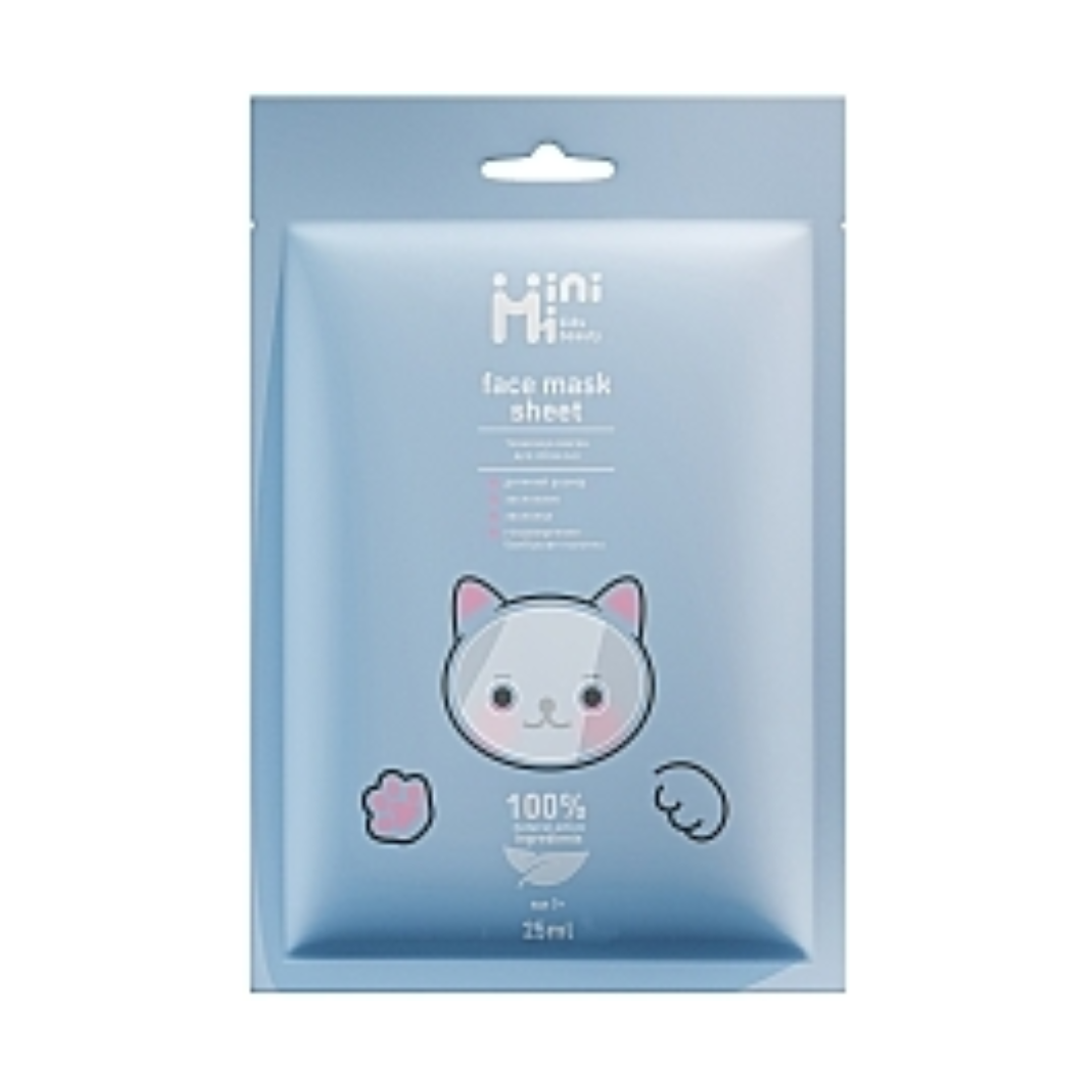 Тканинна маска для обличчя “Йогурт” Face Mask, MiniMi