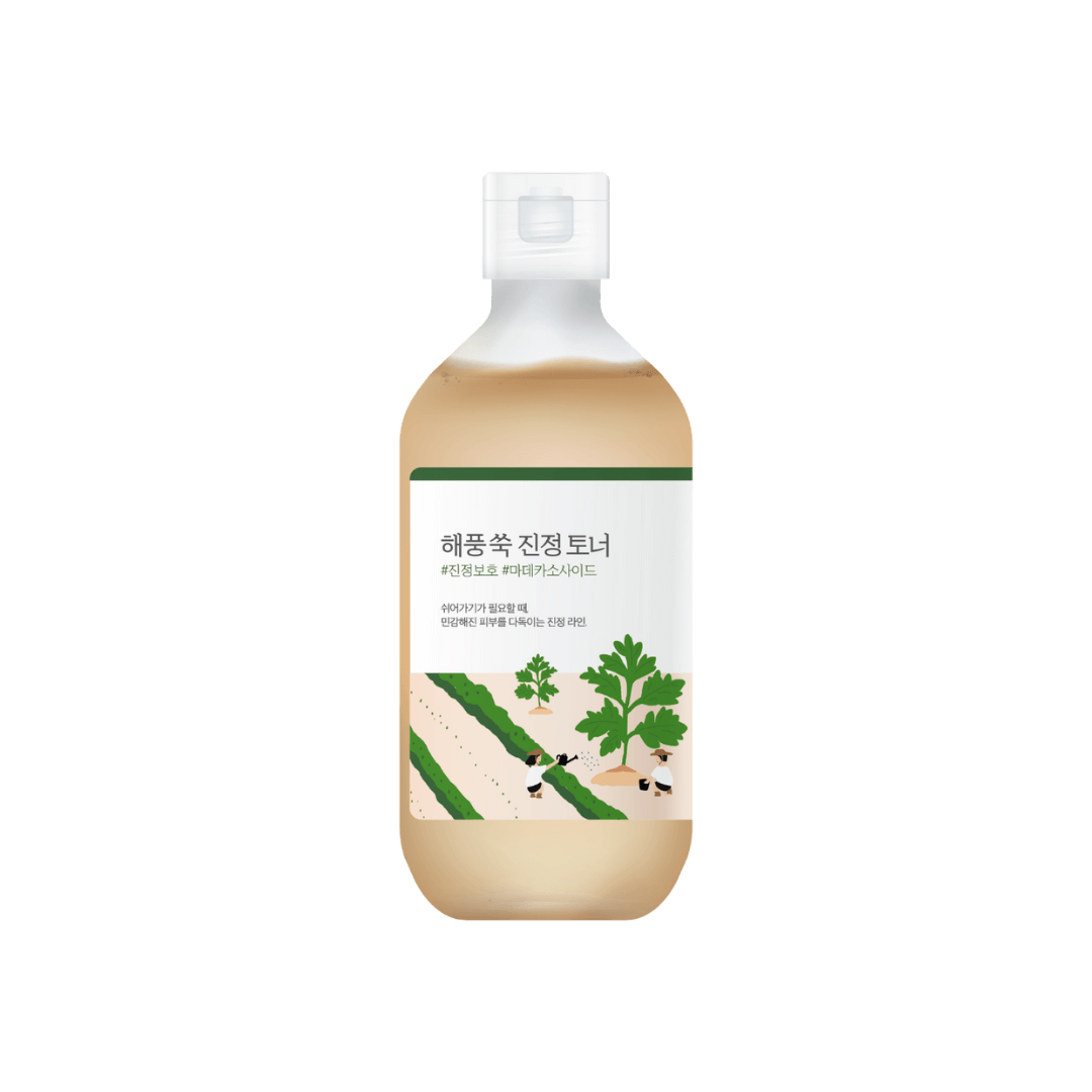 Заспокійливий тонер з полином MUGWORT Calming Toner, Round Lab