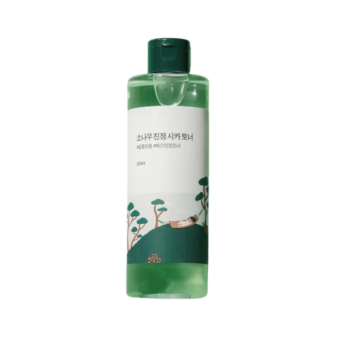 Заспокійливий тонер з ектрактом голок сосни Pine Calming Cica Toner, Round Lab