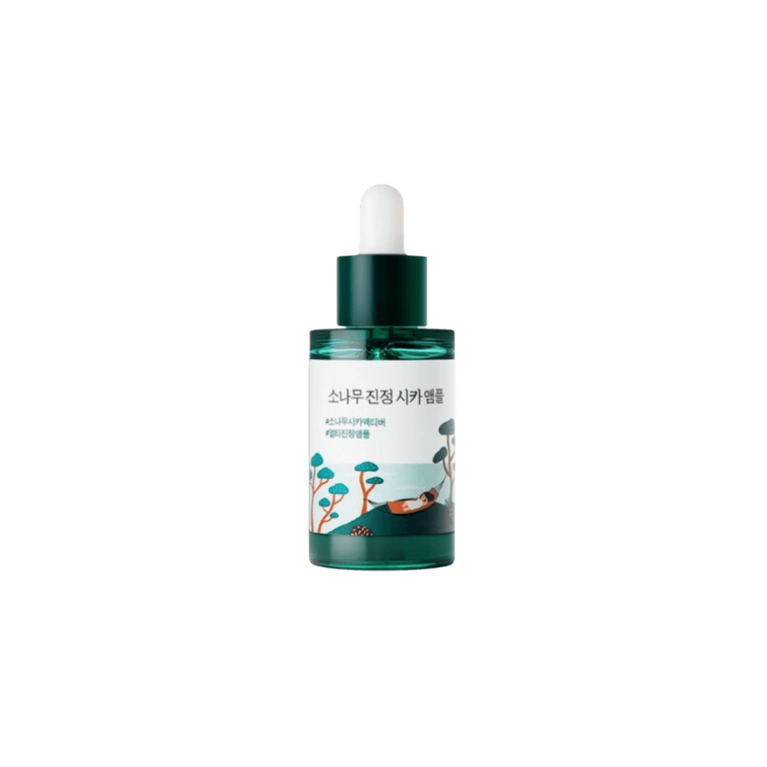Заспокійливий серум з екстрактом голок сосни Pine Calming Cica Ampoule, Round Lab