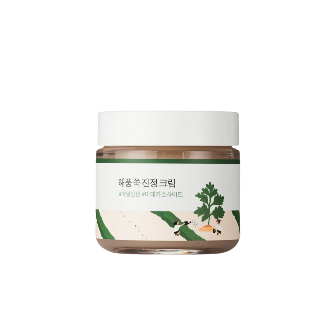 Заспокоюючий крем із полином MUGWORT Calming Cream, Round Lab