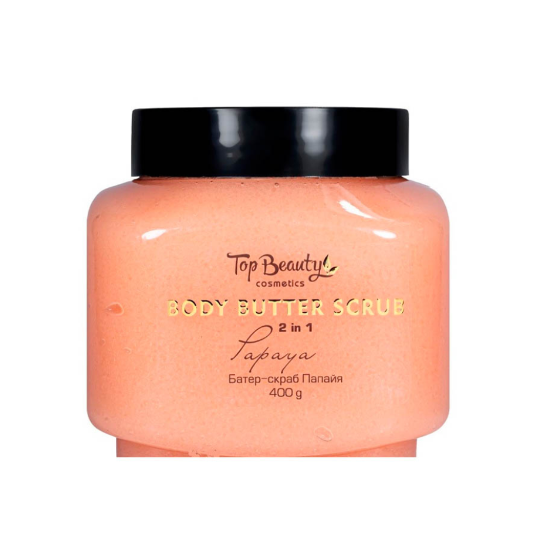 СКРАБ БАТЕР ДЛЯ ТІЛА 2в1 BODY BUTTER SCRUB, TOP BEAUTY