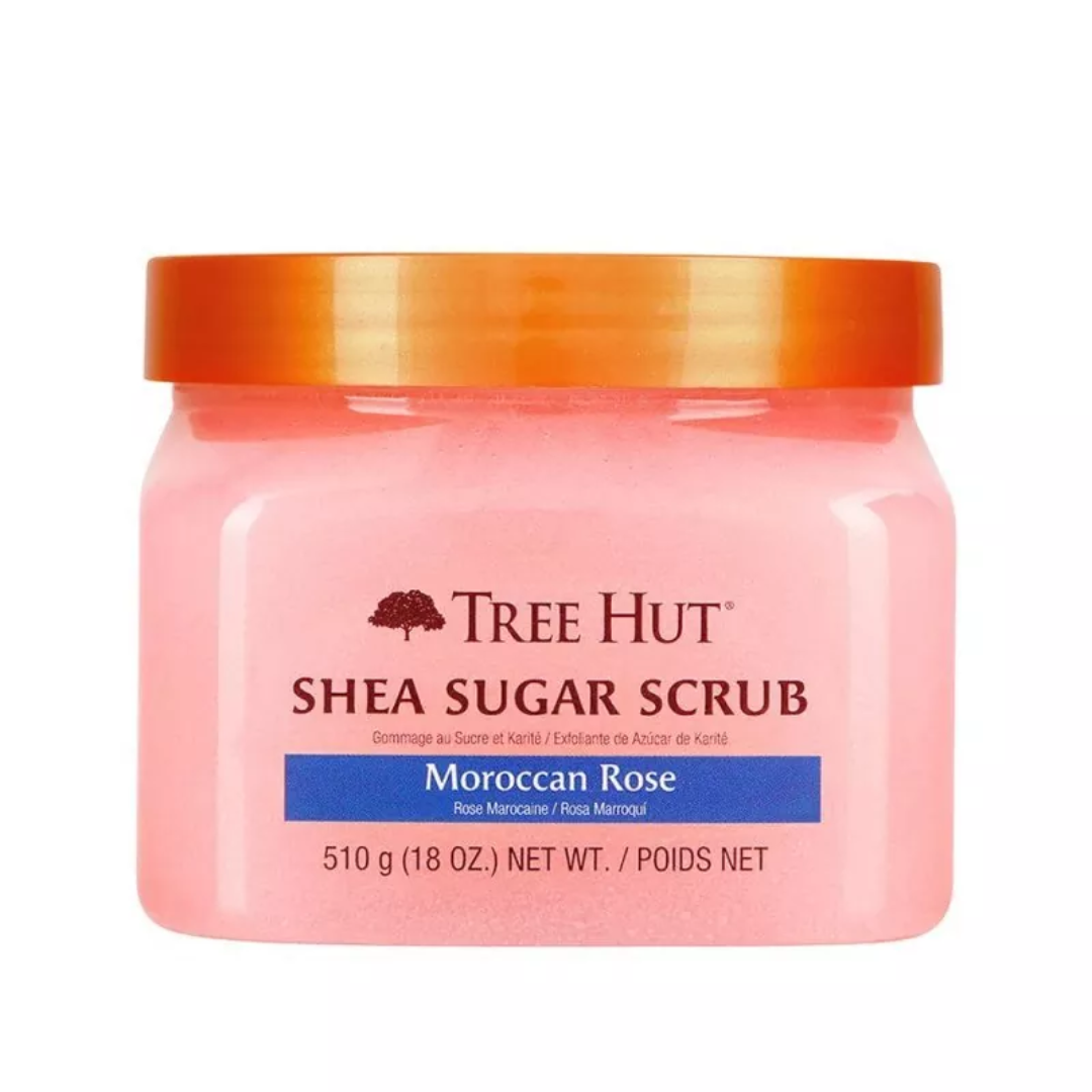Скраб для тіла з ароматом Марокканська Троянда Sugar Scrub Moroccan Rose, TREE HUT
