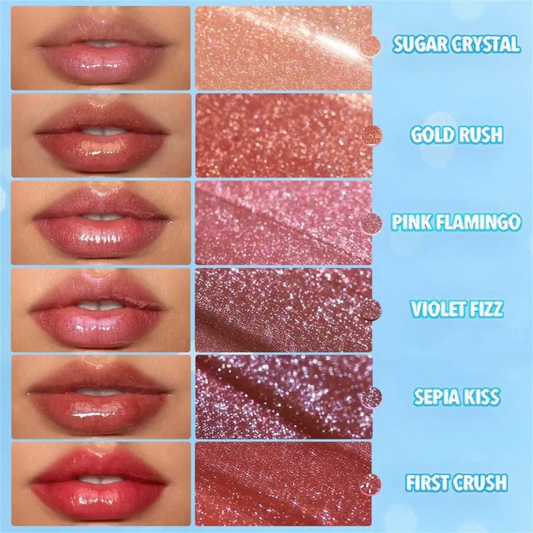 Блиск плампер для губ з шиммером Pout-Perfect Shimmer Lip Plumper, Sheglam