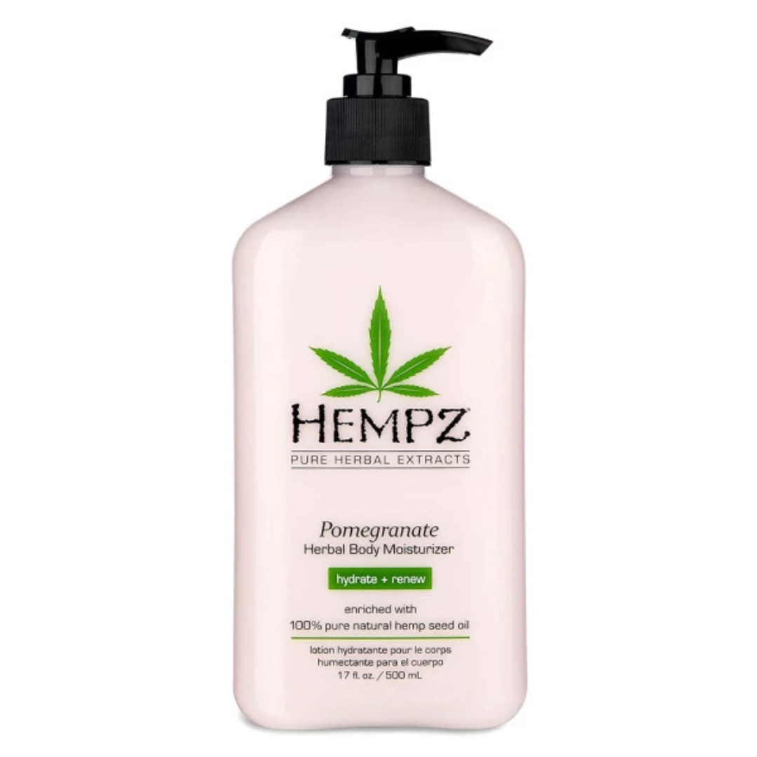 Зволожуюче рослинне Молочко для тіла C Гранатом Pomegranate Herbal Body Moisturizer, Hempz