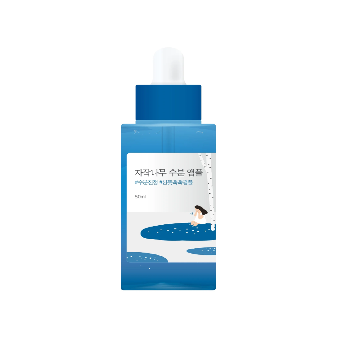 Зволожувальна концентрована сироватка з березовим соком Birch Juice Moisturizing Ampoul, ROUND LAB