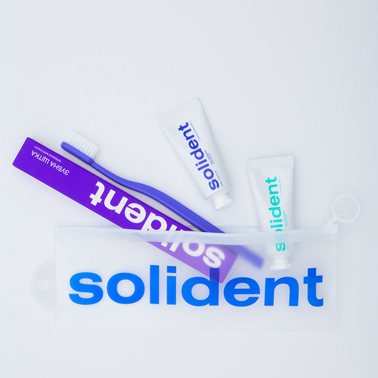 Набір для подорожей travel kit Mint / Blackcurrant, Solident