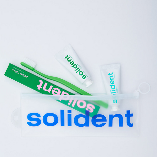 Набір для подорожей travel kit Mint / Watermelon, Solident
