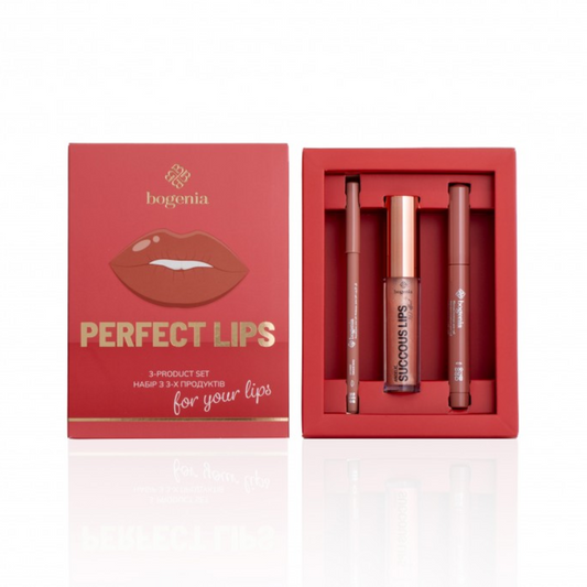 Подарунковий набір Perfect Lips 3-product set 05, Bogenia