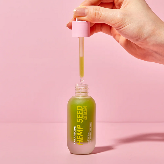 Заспокійлива сироватка для обличчя з екстрактом насіння коноплі Hemp Seed Serum, LALARECIPE