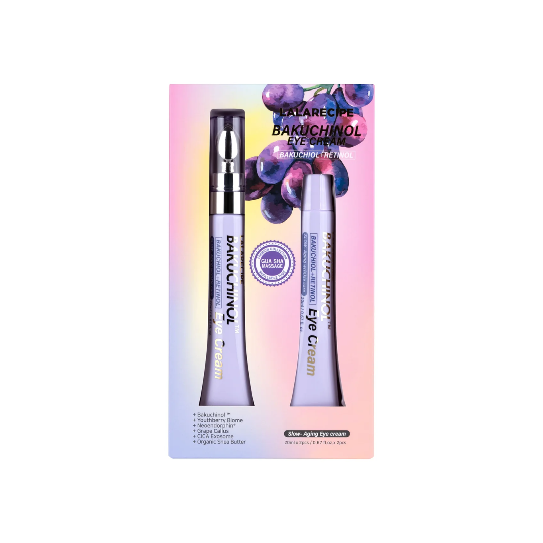 Крем під очі з бакучіолом Bakuchinol Eye Cream, LALARECIPE