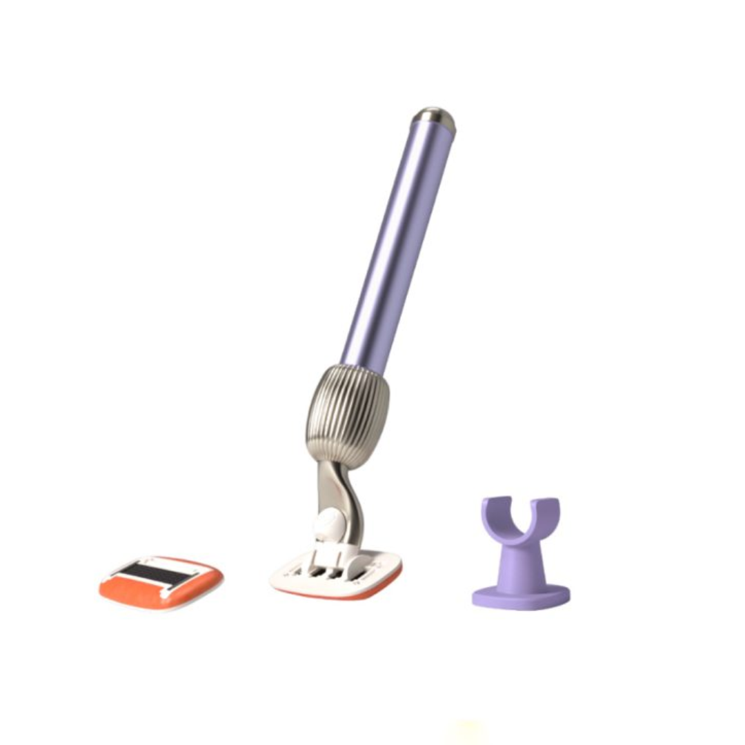 Стартовий набір засобів для гоління The Razor Starter Set – Lilac, Fler