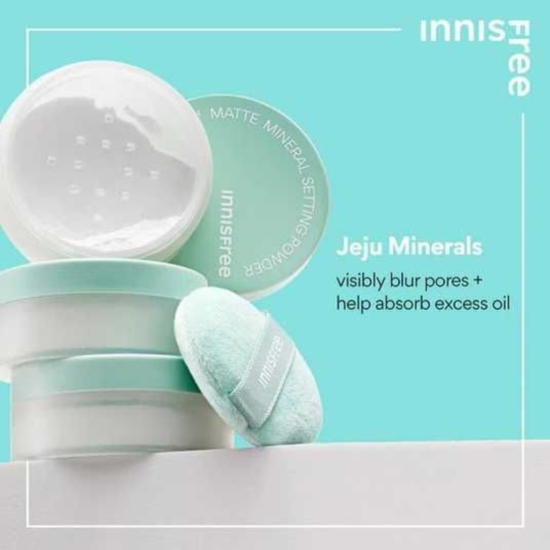 Мінеральна розсипчаста пудра No Sebum Mineral Powder, Innisfree