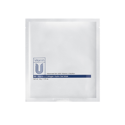 Гідрогелева маска для сяйва шкіри Vitamin U Collagen Hydro Gel Mask, CUSKIN