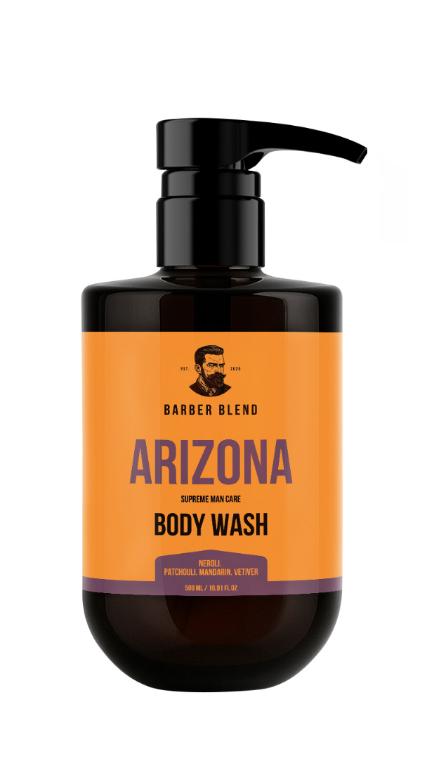 Парфумований гель для душу Arizona для чоловіків, BARBER BLEND