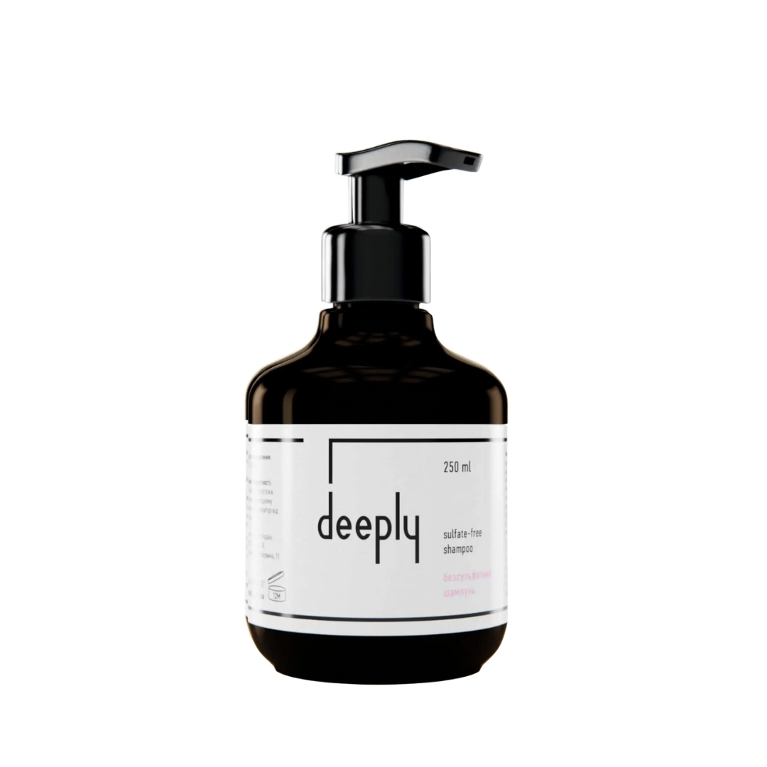 Безсульфатний шампунь sulfate-free shampoo, deeply