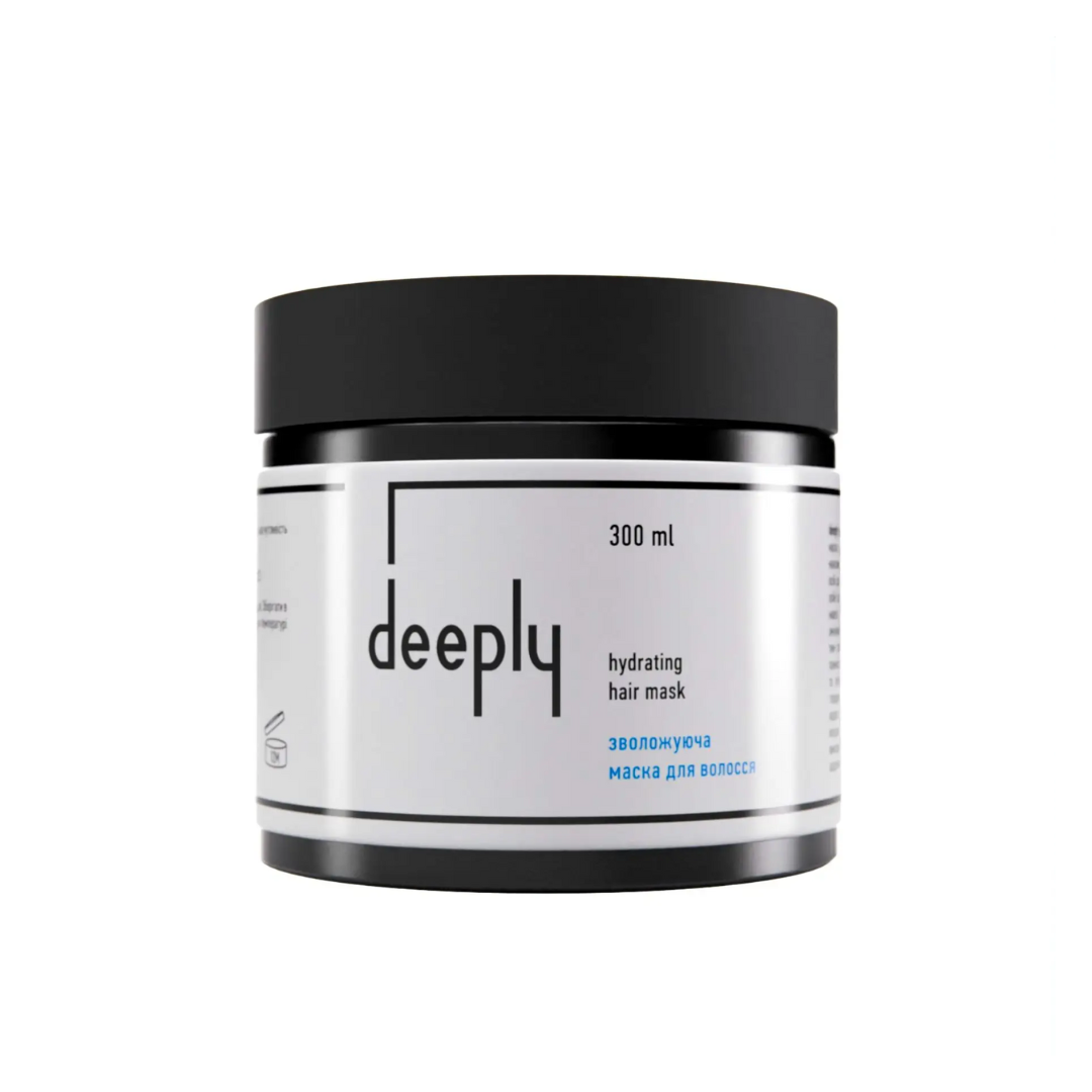 Зволожуюча маска hydrating hair mask, deeply
