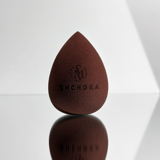 Спонж для обличчя + мило з ароматом шоколаду, Shchoka