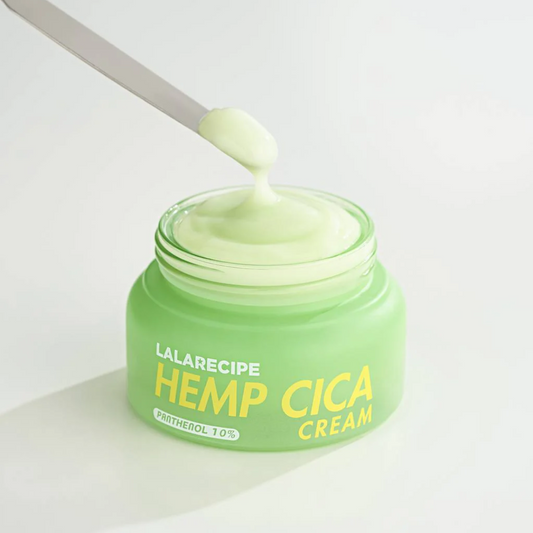 Заспокійливий гель-крем з комплексом СІСА та коноплею Hemp Cica Cream, LALARECIPE