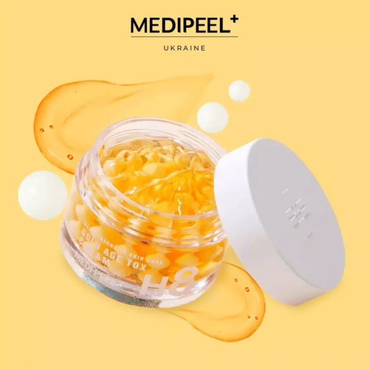 Нічний капсульний крем для обличчя з екстрактом золотого шовкопряда Gold Age Tox H8 Cream, MEDIPEEL