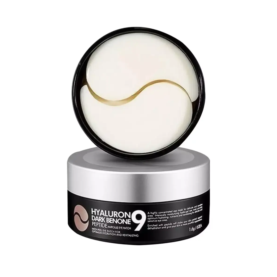 Зволожувальні гідрогелеві патчі з пептидами від темних кіл і набряків під очима Hyaluron Dark Benone Peptide 9 Ampoule Eye Patch, MEDIPEEL