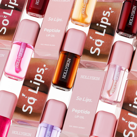 Зволожувальна олія для губ So Lips. Peptide Lip Oil, HOLLYSKIN
