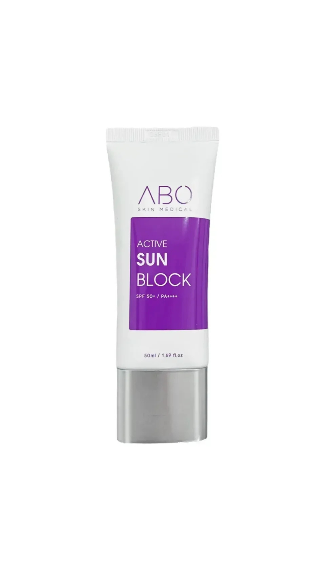 Крем сонцезахисний для обличчя з гіалуроновою кислотою 50 ml ABO Active Sun Block, USOLAB