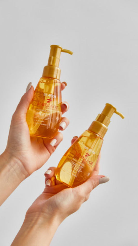 Шовкова олія марули для глибокого зволоження Nourish Marula Silky Hair Oil, Beaver