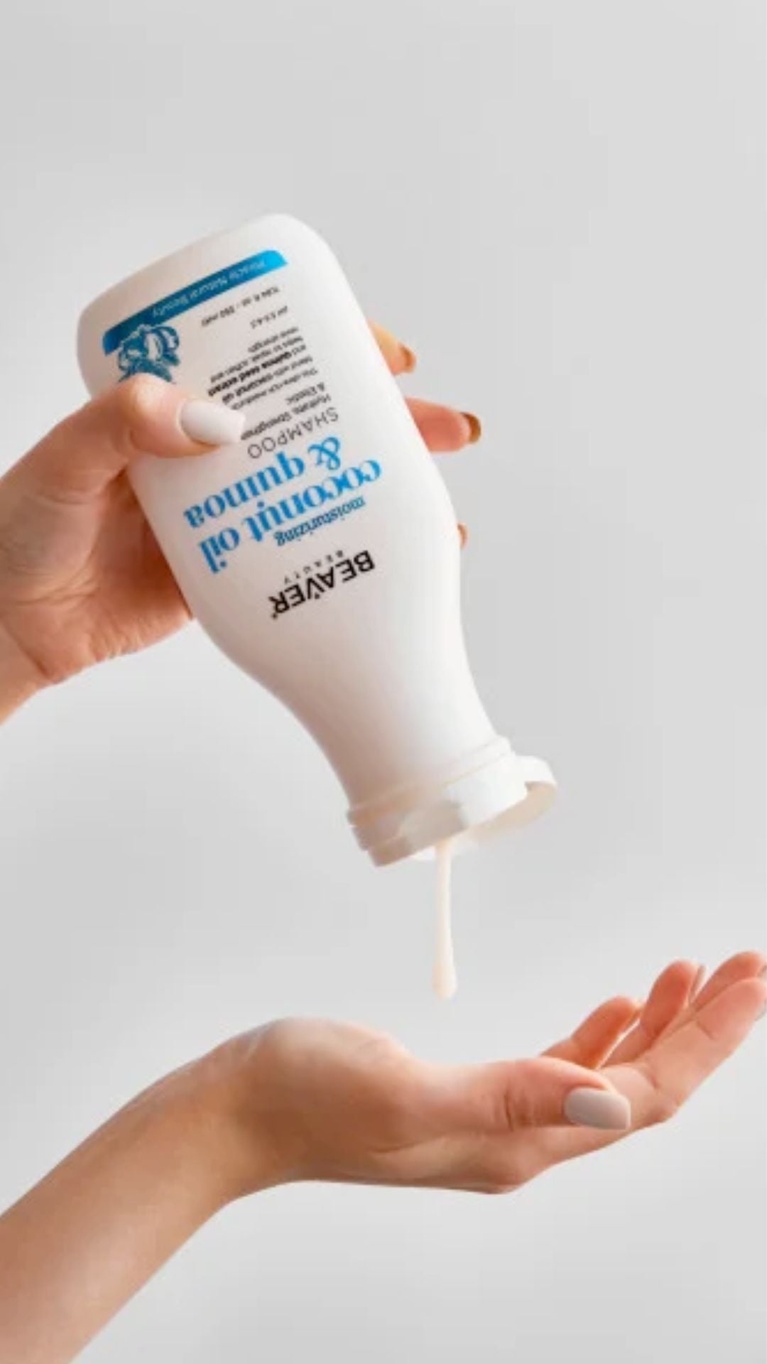 Шампунь з кокосовою олією Moisturizing Coconut Oil & Quinoa Shampoo, Beaver