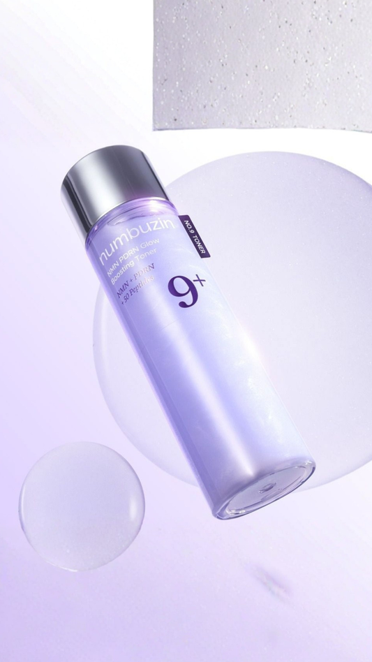 Тонер для обличчя No.9 NAD+ PDRN Glow Boosting з пептидами 150 ml, NUMBUZIN