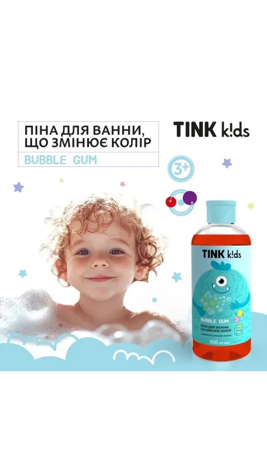 Піна для ванни, що змінює колір Bubble Gum 300ml, Tink kids