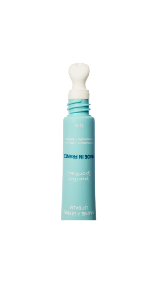 Бальзам для губ з гамамелісом та екстрактом мальви Carbone Glacé Purifying Lip Balm 12 мл, RARE PARIS