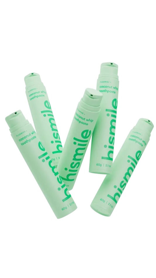 Зубна паста зі смаком кокосових вершків Coconut Whip Toothpaste 60g, Hismile