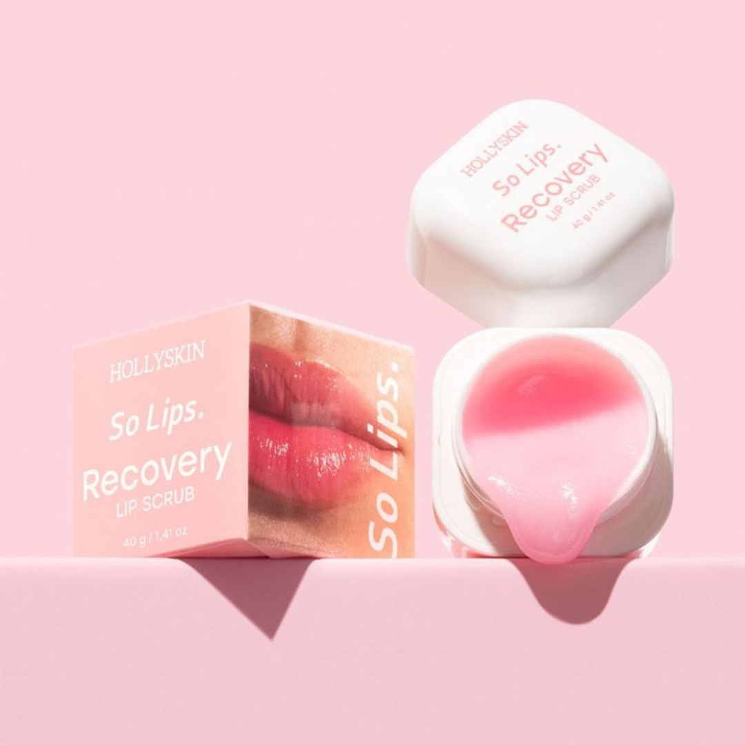Відновлювальний скраб для губ So lips, HOLLYSKIN