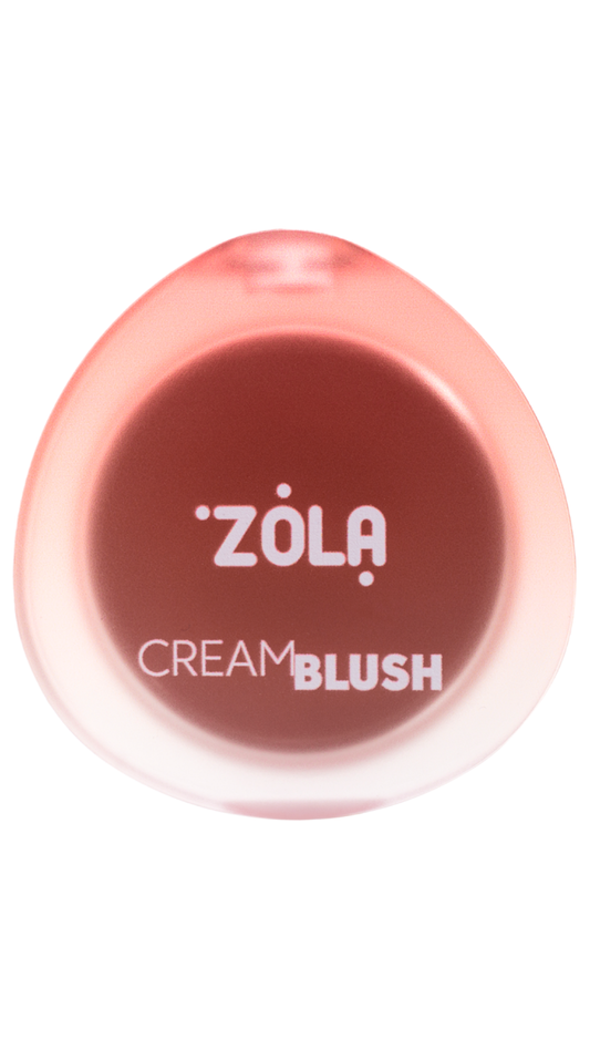 Кремові рум'яна CREAM BLUSH NUDE CAMELLIA, ZOLA