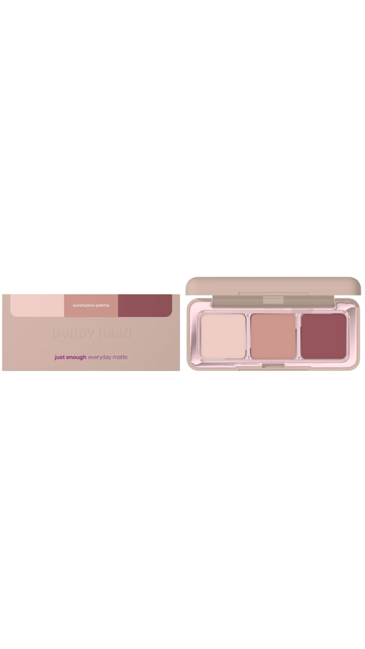 Палетка матових тіней для повік POPPY HEAD Just Enough Everyday Matte