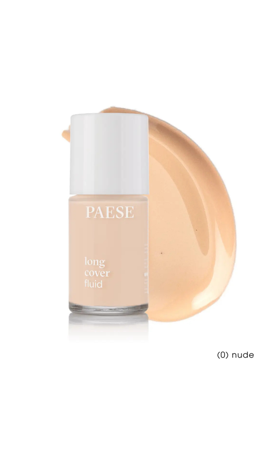 Тональний крем Флюїд вирівнюючий для сухої шкіри Long Cover Fluid 30ml (0) nude, Paese