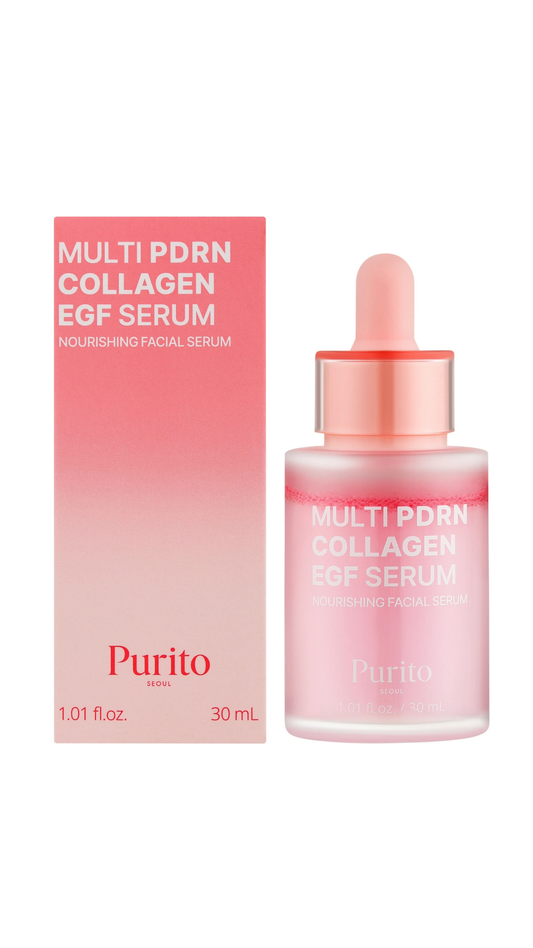 Сироватка відновлювальна з PDRN, EGF та колагеном Seoul Multi PDRN Collagen EGF Serum 30 ml, Purito