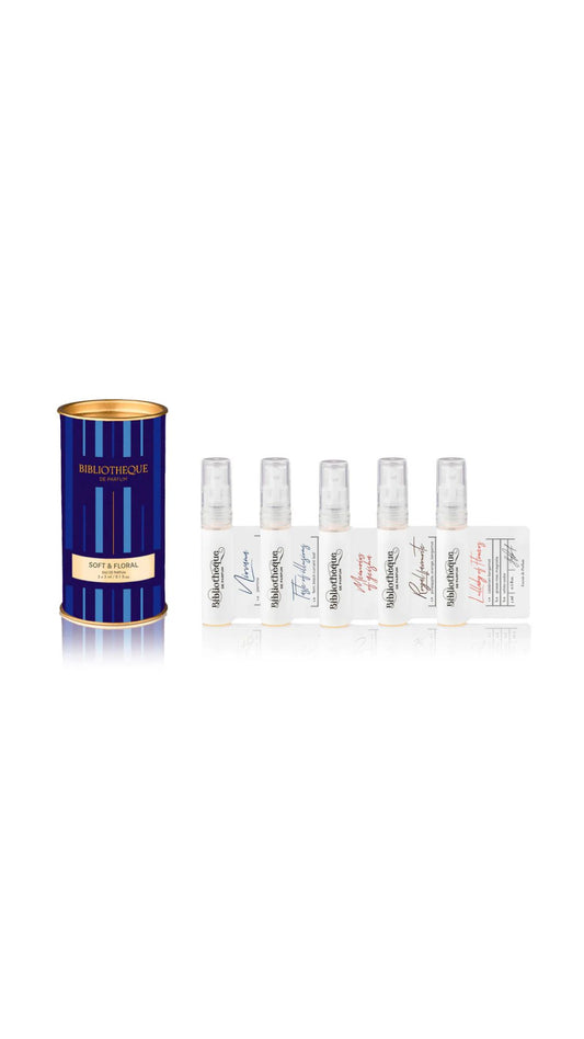 Набір мініатюр Discovery Set - Soft & Floral (5*3мл), Bibliotheque de Parfum