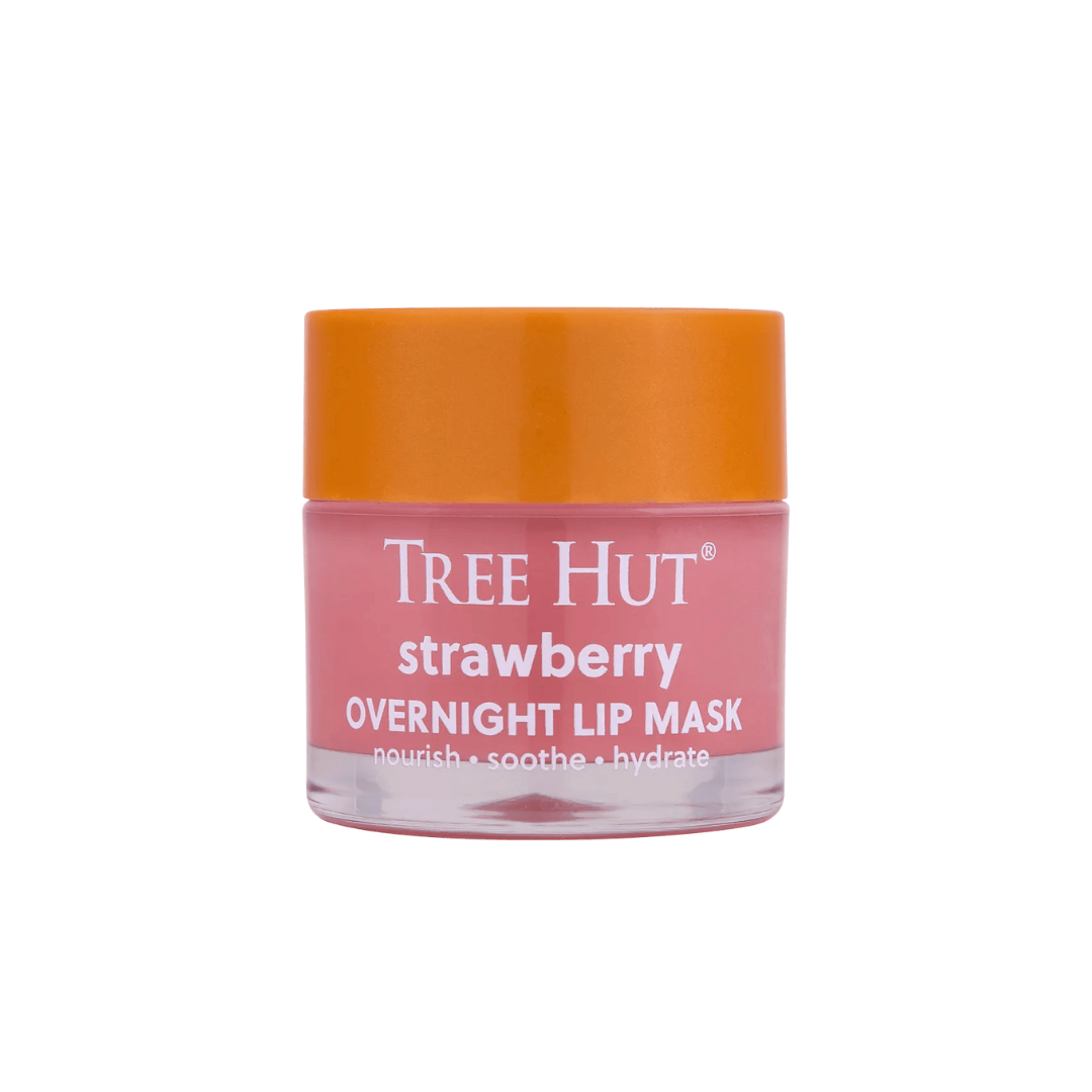 Нічна маска для губ Strawberry Overnight Lip Mask, TREE HUT