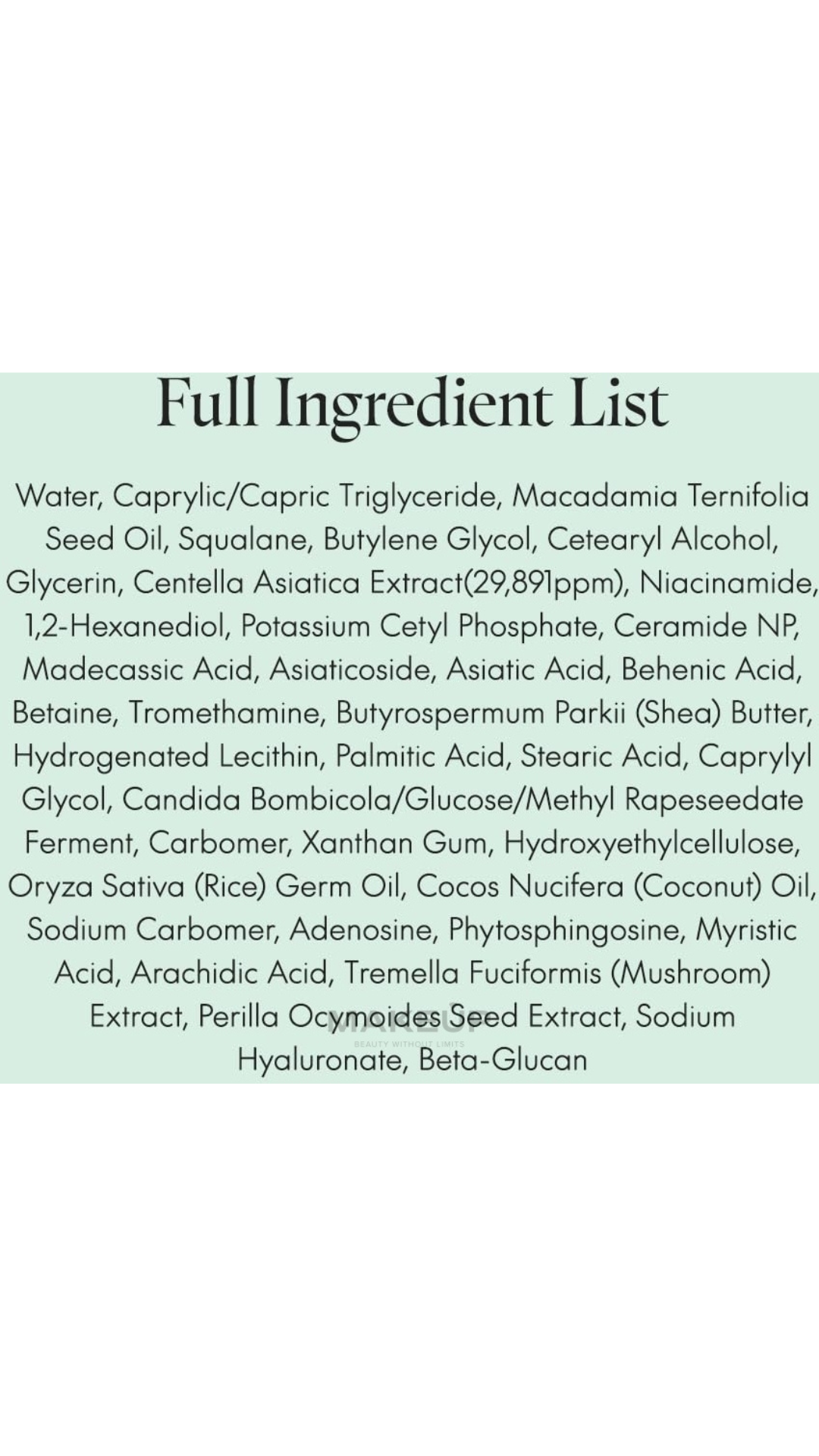 Мініатюра крему з центеллою без олій Seoul Wonder Releaf Centella Unscented Cream 15 ml, Purito