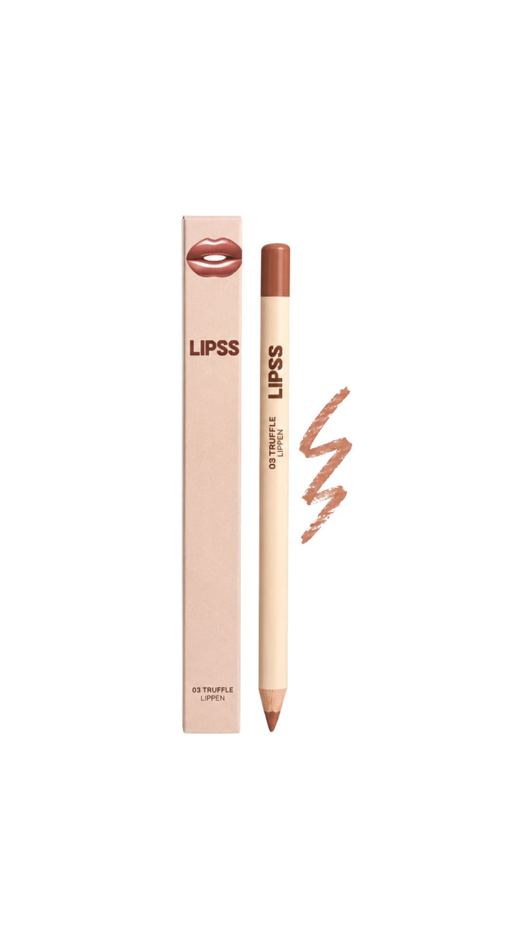 Олівець для губ LIPPEN 03 Truffle, LIPSS CARE