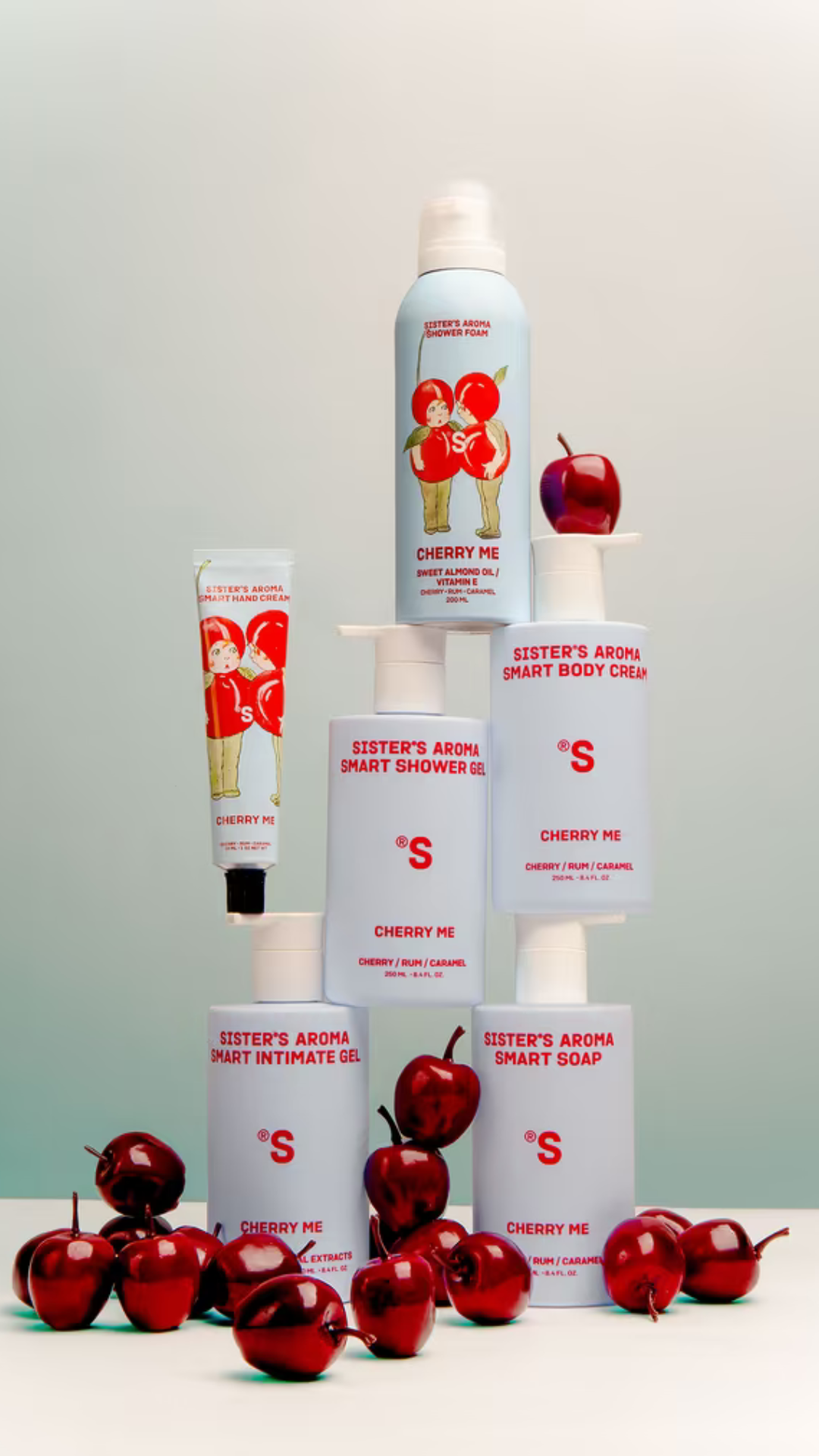Гель для інтимної гігієни з ароматом Вишні Cherry Me 250ml, Sister's Aroma