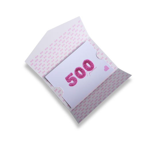 Подарунковий сертифікат, GM