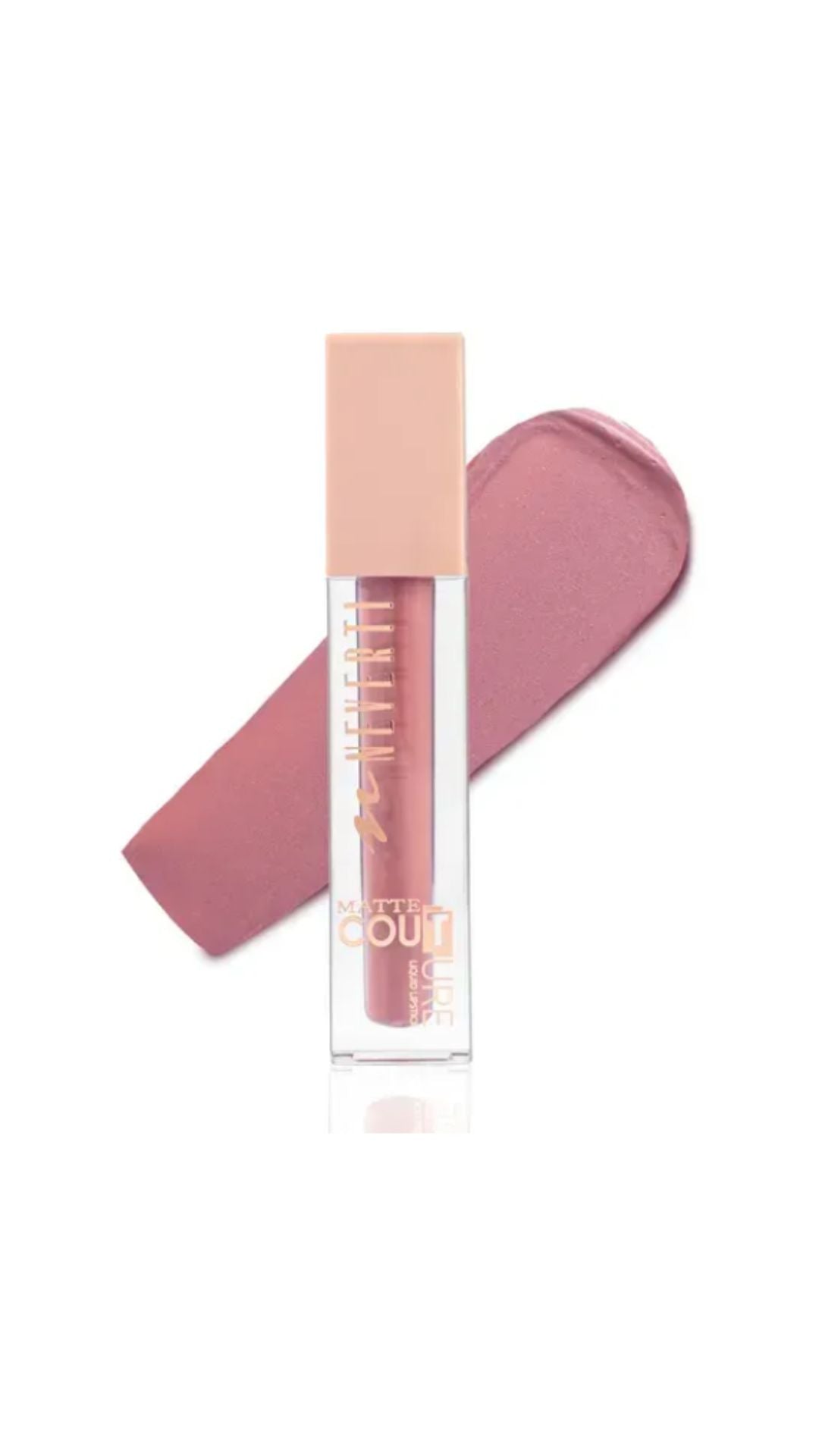 Рiдка матова помада для губ MATTE COUTURE LIQUID NP804 - №108 (Pure Silk), Neverti